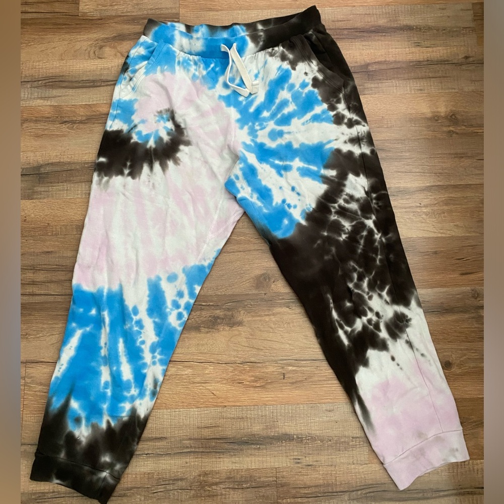 Electric and Rose tie dye sweat pants